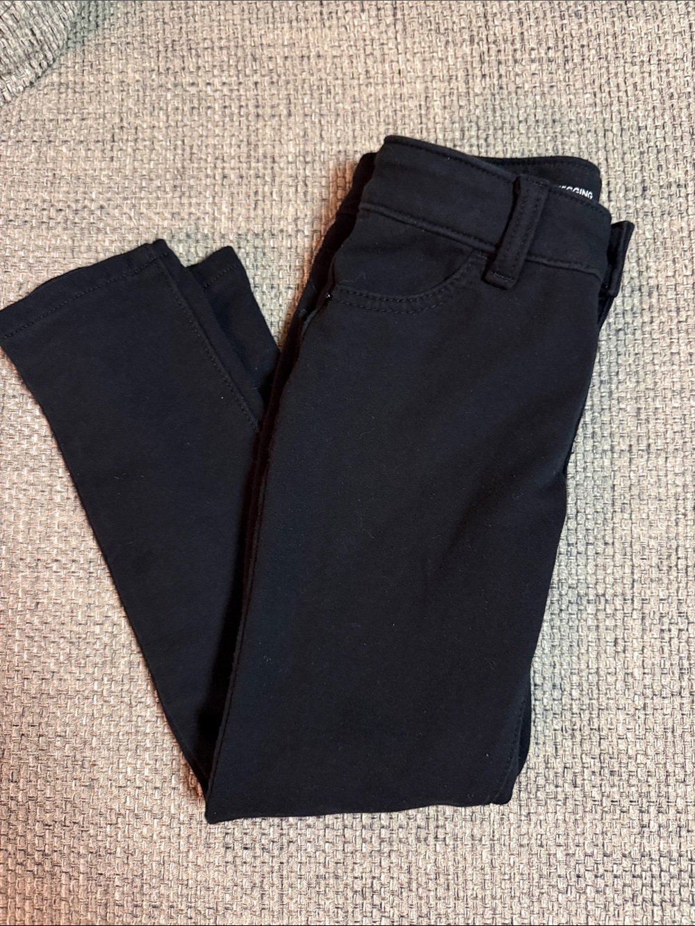 Cat and jack black skinny knit jeggings